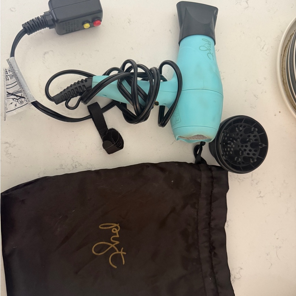 Blue Travel Hair Dryer